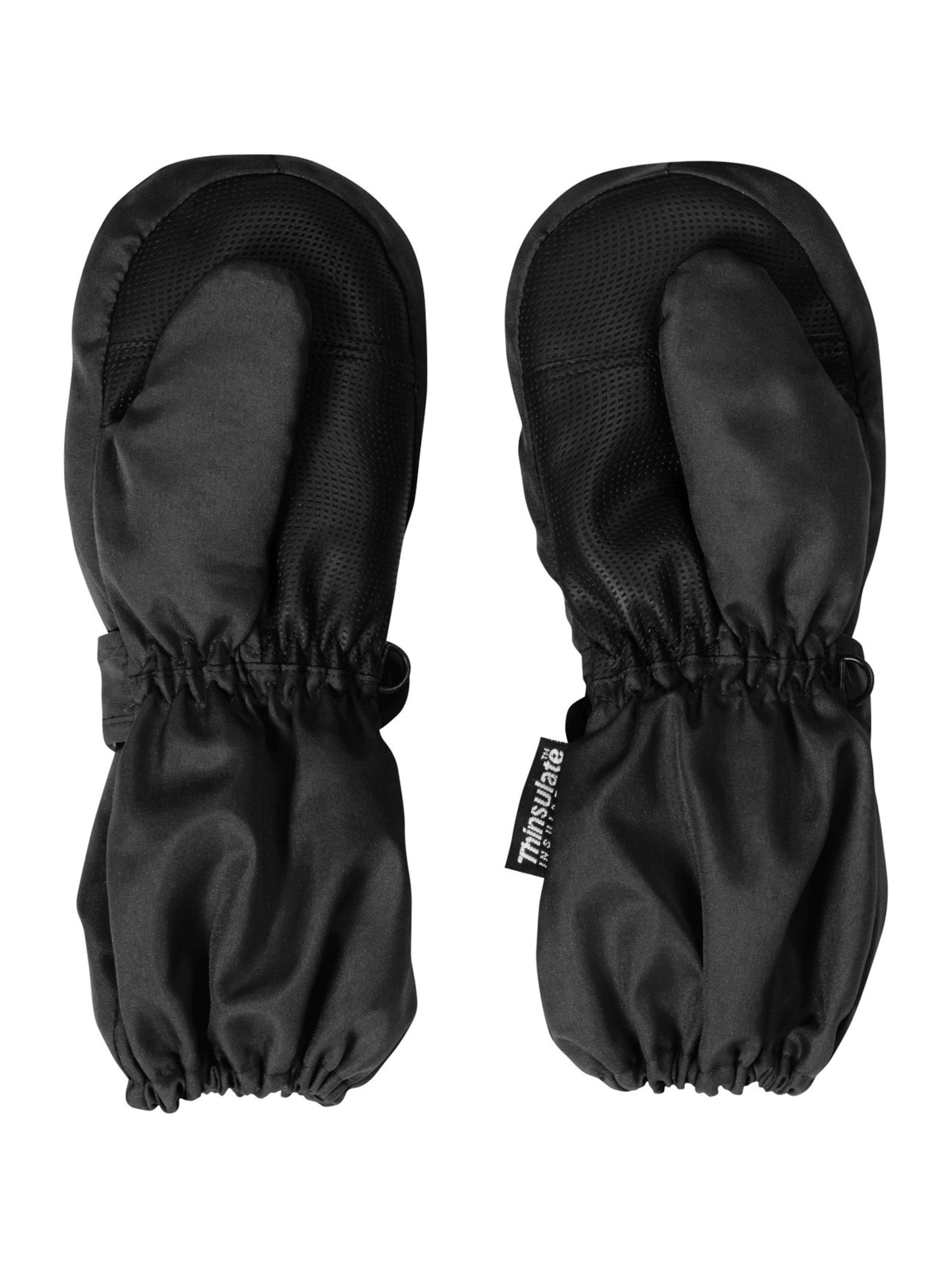 PLAYSHOES Športne rokavice | črna barva: sprednja stran