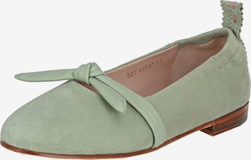 Crickit Ballet Flats ' JOSEPHINE ' in Green: front