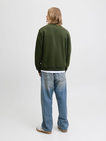 JACK & JONES Sweatshirt 'JJEBradley' in Green