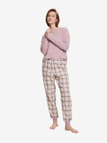 ESPRIT Pyjama in Beige: predná strana
