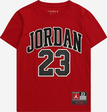 Jordan Shirt 'PRACTICE FLIGHT' in Red: front