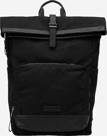 Marc O'Polo Rucksack in Schwarz: Vorderseite