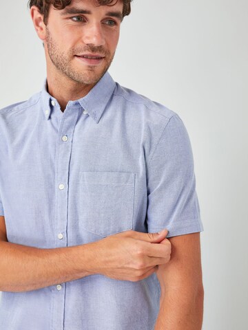 Next Regular fit Πουκάμισο σε μπλε