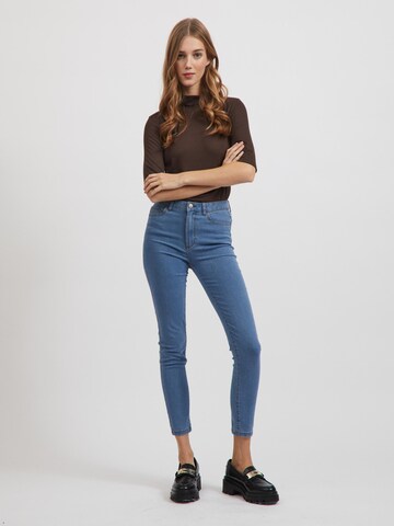 VILA Skinny Jeans 'VISKINNIE ANA' in Blau