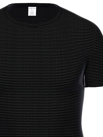 Ammann Undershirt 'Day Classic / Jeans Feinripp' in Grey