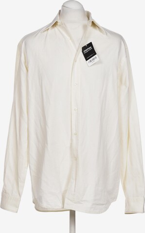 RENÉ LEZARD Button Up Shirt in L in White: front