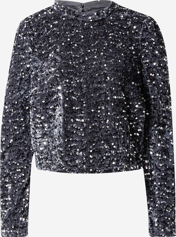 PIECES Bluza 'Kam' | siva barva: sprednja stran