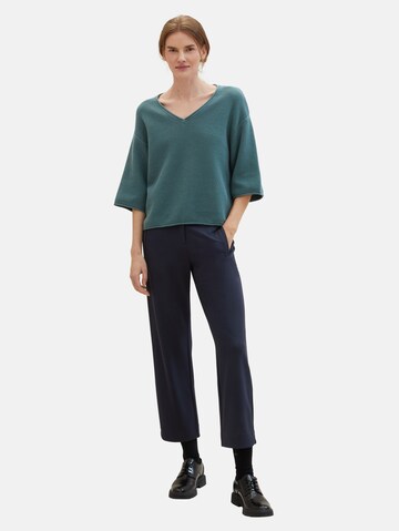 TOM TAILOR Sweater in Green