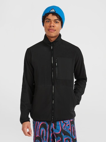 Veste en polaire O'NEILL en noir : devant