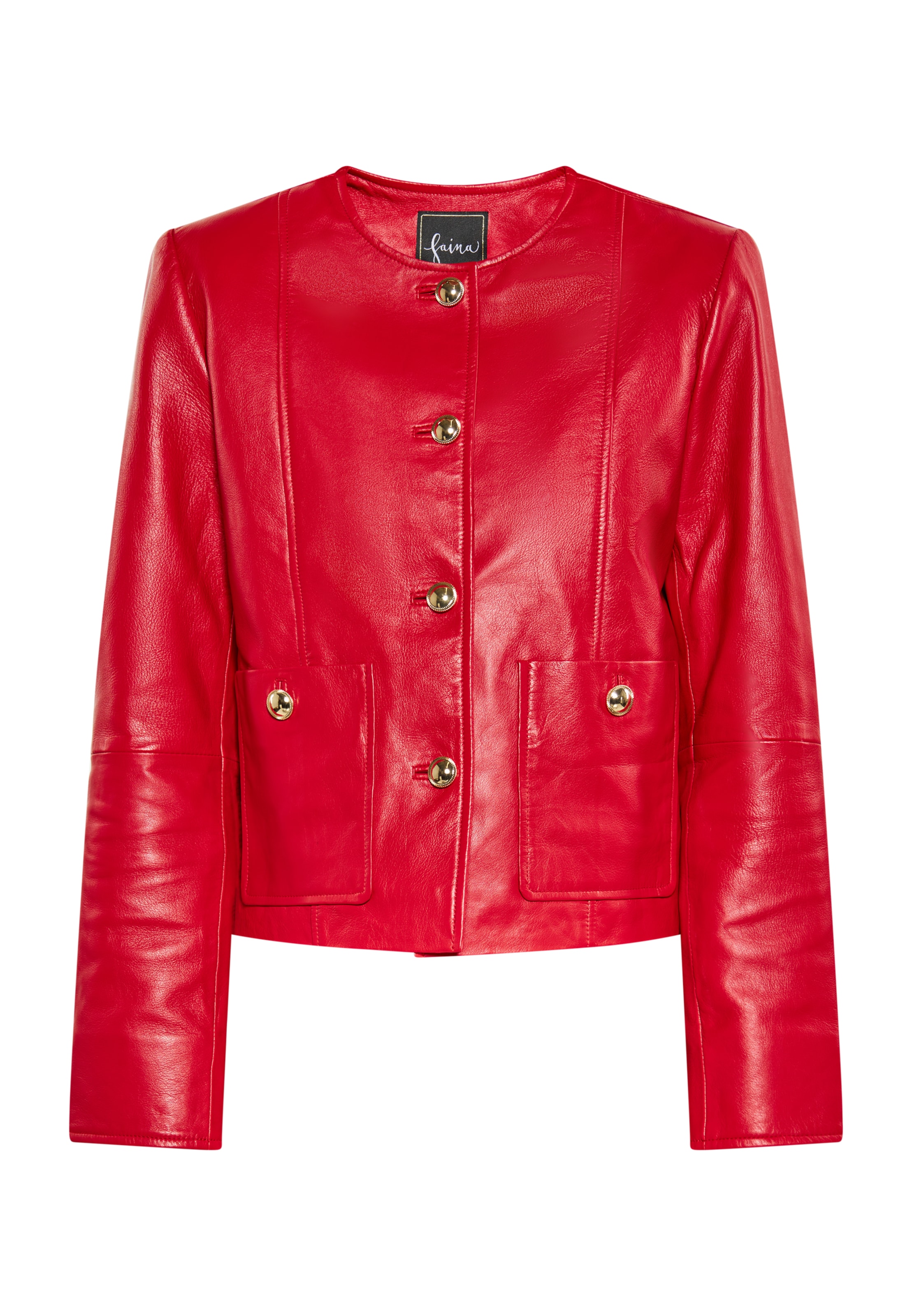 faina Prechodná bunda - Červená: predná strana