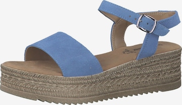 s.Oliver Sandals in Blue: front