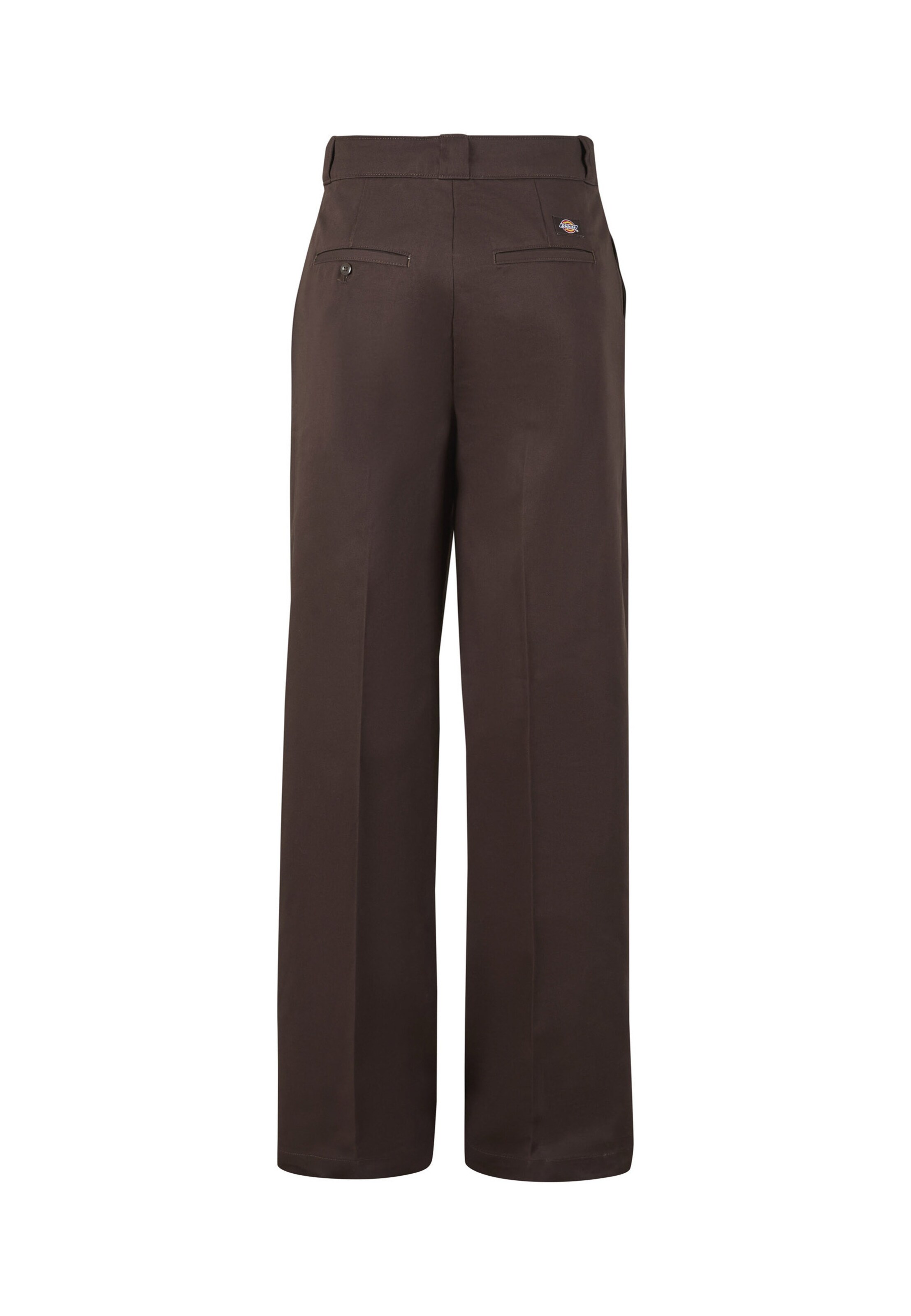 Effilé Pantalon DICKIES en marron : derrière