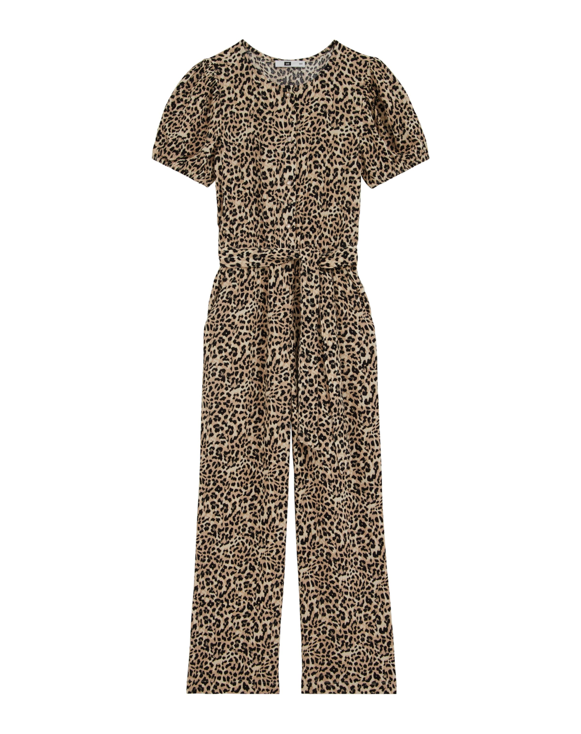 WE Fashion Комбинезон в Коричневый: спереди