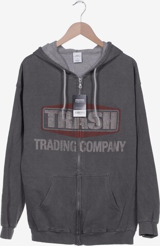 Urban Outfitters Sweatshirt & Zip-Up Hoodie in L in Grey: front