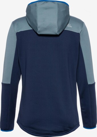 OCK Athletic Fleece Jacket in Blue