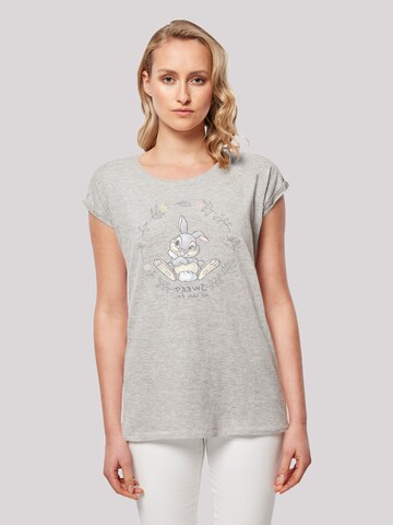 T-shirt 'Disney Klopfer Thumper Sweet As Can Be' F4NT4STIC en gris : devant