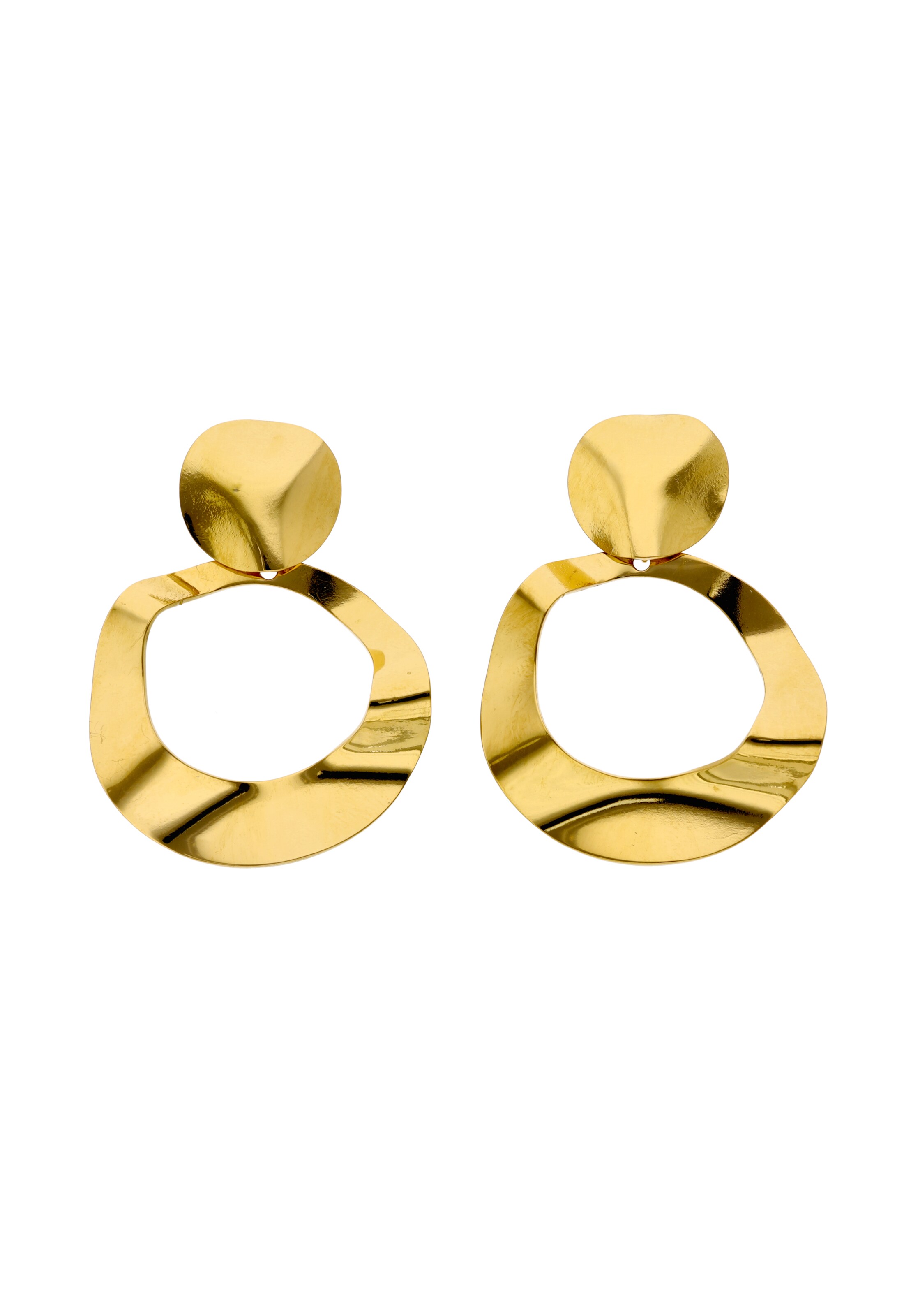 usha WHITE LABEL - Pendientes en oro: frente