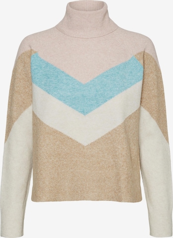 VERO MODA - Pullover 'Doffy' em castanho: frente