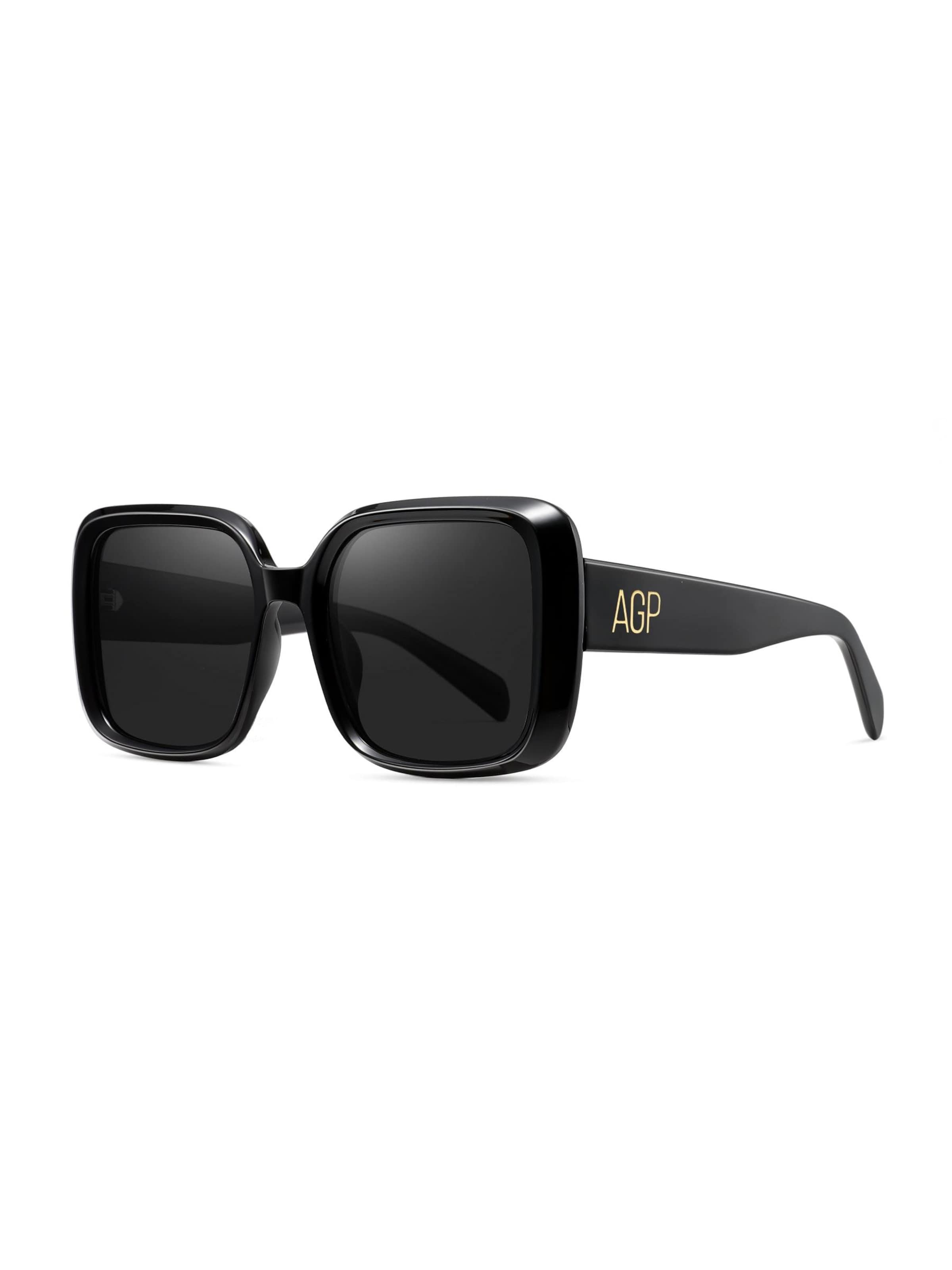 AVANT-GARDE PARIS Sunglasses 'Square Kleio' in Black: front