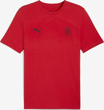 PUMA Performance shirt 'AC Milan FtblEssentials' in Red: front