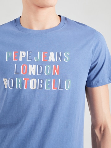 Pepe Jeans T-Shirt 'ELSON' in Blau