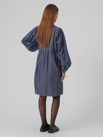 Robe 'JEANNE' MAMALICIOUS en bleu