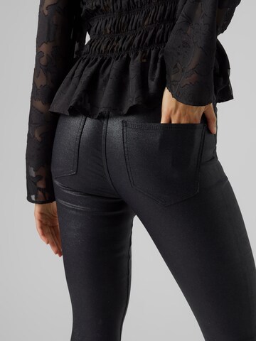 VERO MODA Skinny Trousers 'Sophia' in Black