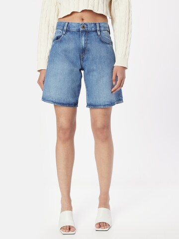 Wide Leg Jean 'Judee' G-Star RAW en bleu : devant