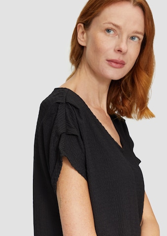 s.Oliver Shirt in Schwarz