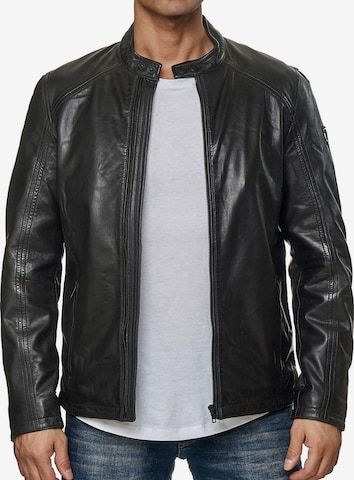 Giacca di mezza stagione '19707' di Tazzio in nero: frontale