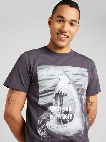 T-Shirt 'Stockholm Wish You Were Here' DEDICATED. en gris