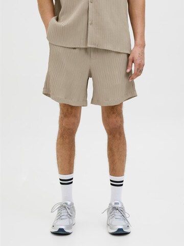 JACK & JONES - Loosefit Pantalón en gris: frente