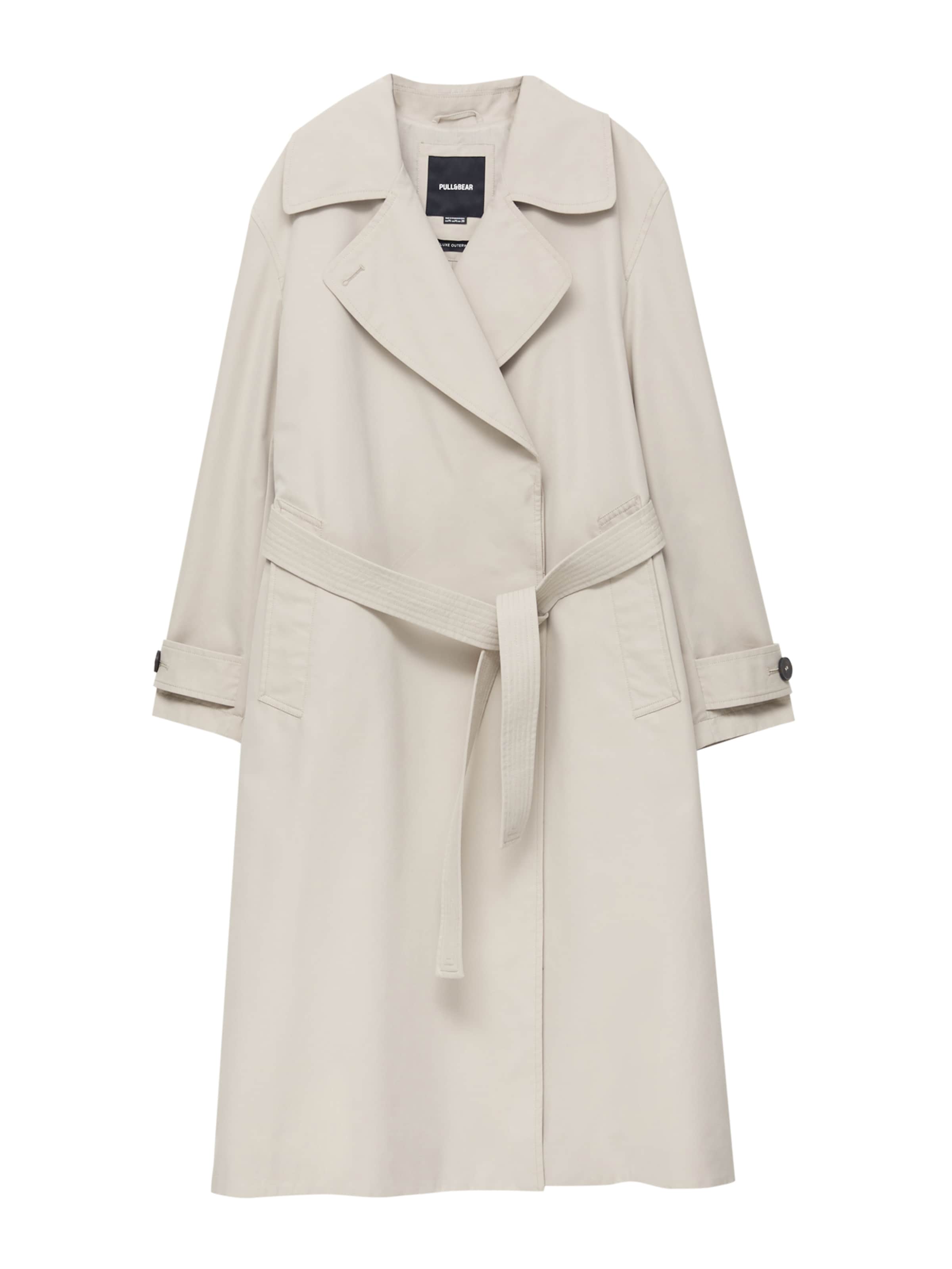 Pull&Bear Prechodný kabát - Sivá: predná strana