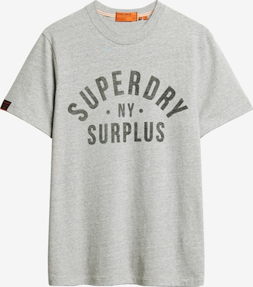 T-Shirt 'Surplus' Superdry & Co en gris : devant