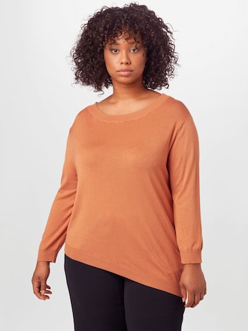 Z-One Sweater 'Carol' in Orange: front