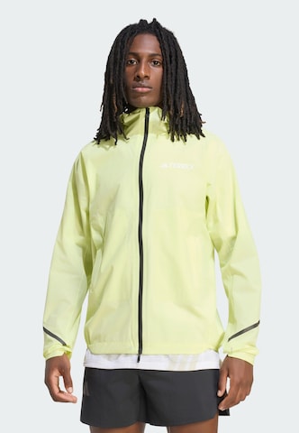 ADIDAS TERREX - Chaqueta de montaña 'Xperior' en amarillo: frente