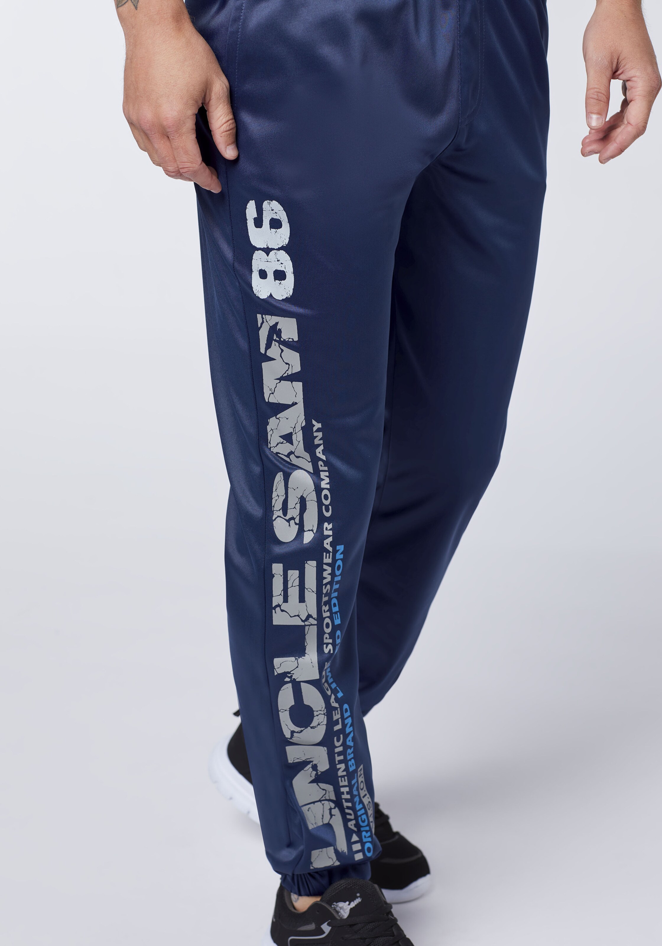 UNCLE SAM Regular Pants in Dark Blue ABOUT YOU