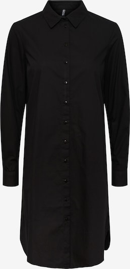 PIECES Vestido camisero en negro, Vista del producto