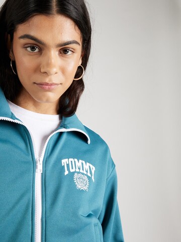 Tommy Jeans Sweatjacke 'Varsity' in Blau