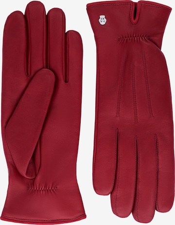 Roeckl Full finger gloves 'ANTWERPEN' in Red: front