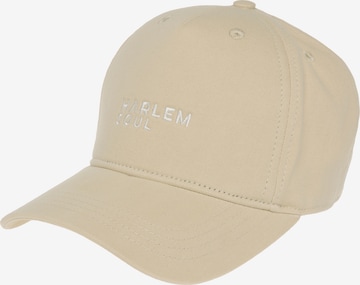 Harlem Soul Athletic Cap 'AVE-RY' in Beige: front