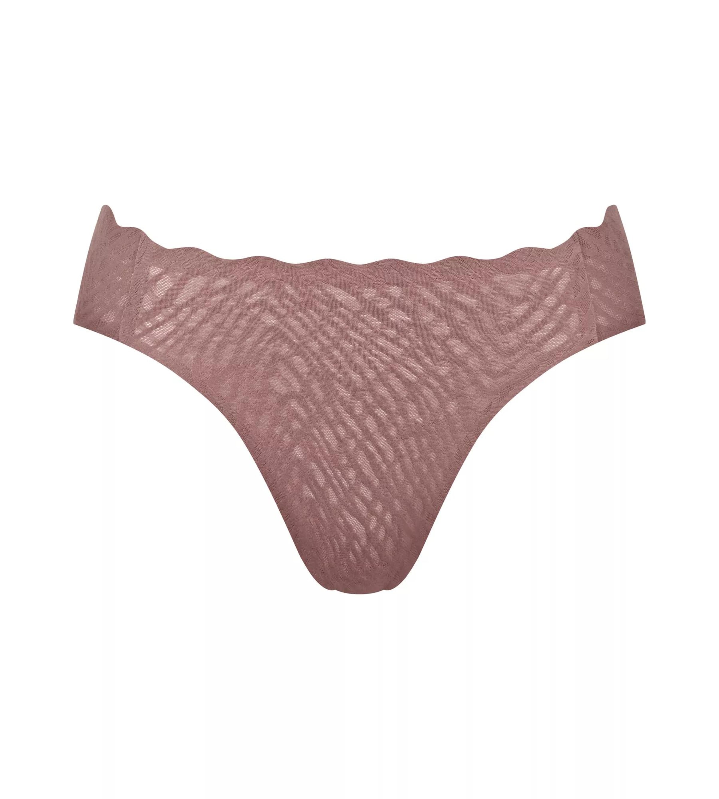 SLOGGI Nohavičky 'ZERO Feel Bliss' - Hnedá: predná strana