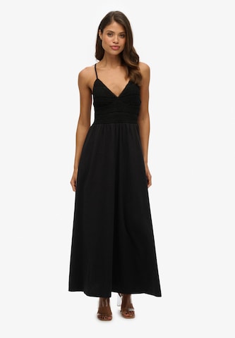 Superdry Jurk in Zwart: voorkant