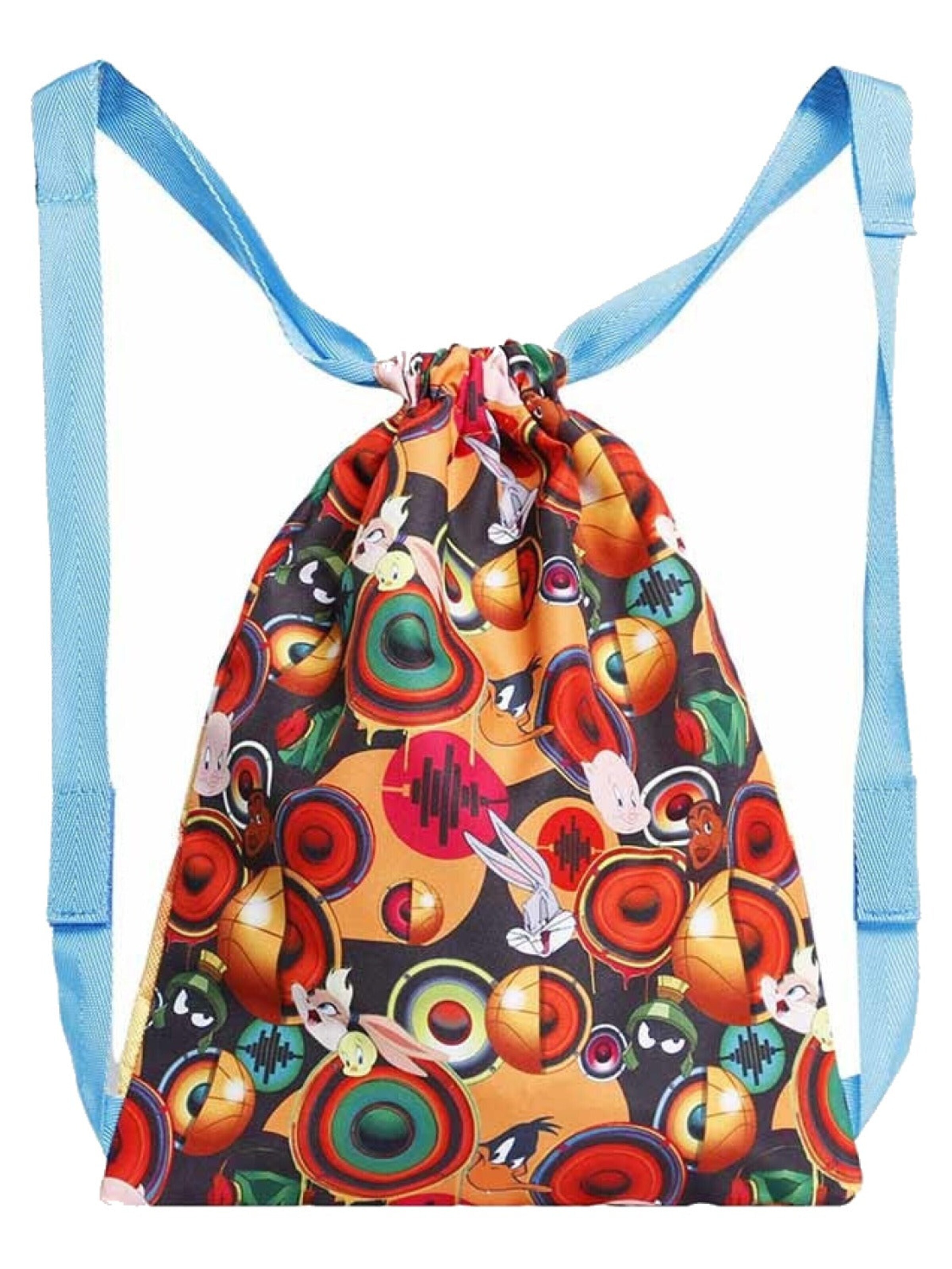 Looney Tunes Gymtas 'Space Jam 2 Zwemtas / Sporttas Bugs Bunny Taz Tweety' in Gemengde kleuren