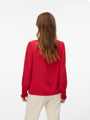 VERO MODA Blouse 'VMLYDIA' in Rood