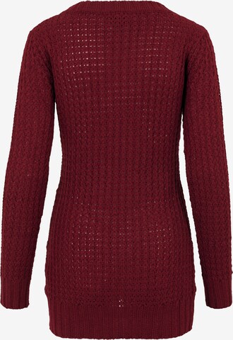 Urban Classics - Pullover em vermelho