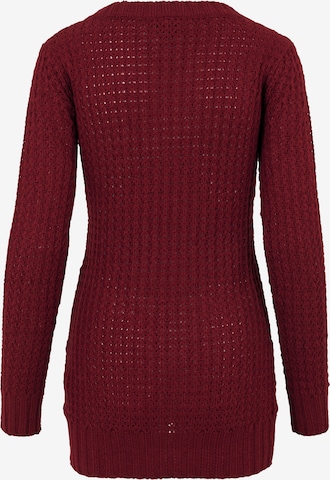 Urban Classics Pullover in Rot