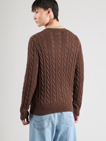 Coupe regular Pull-over 'DRIVER' Polo Ralph Lauren en marron