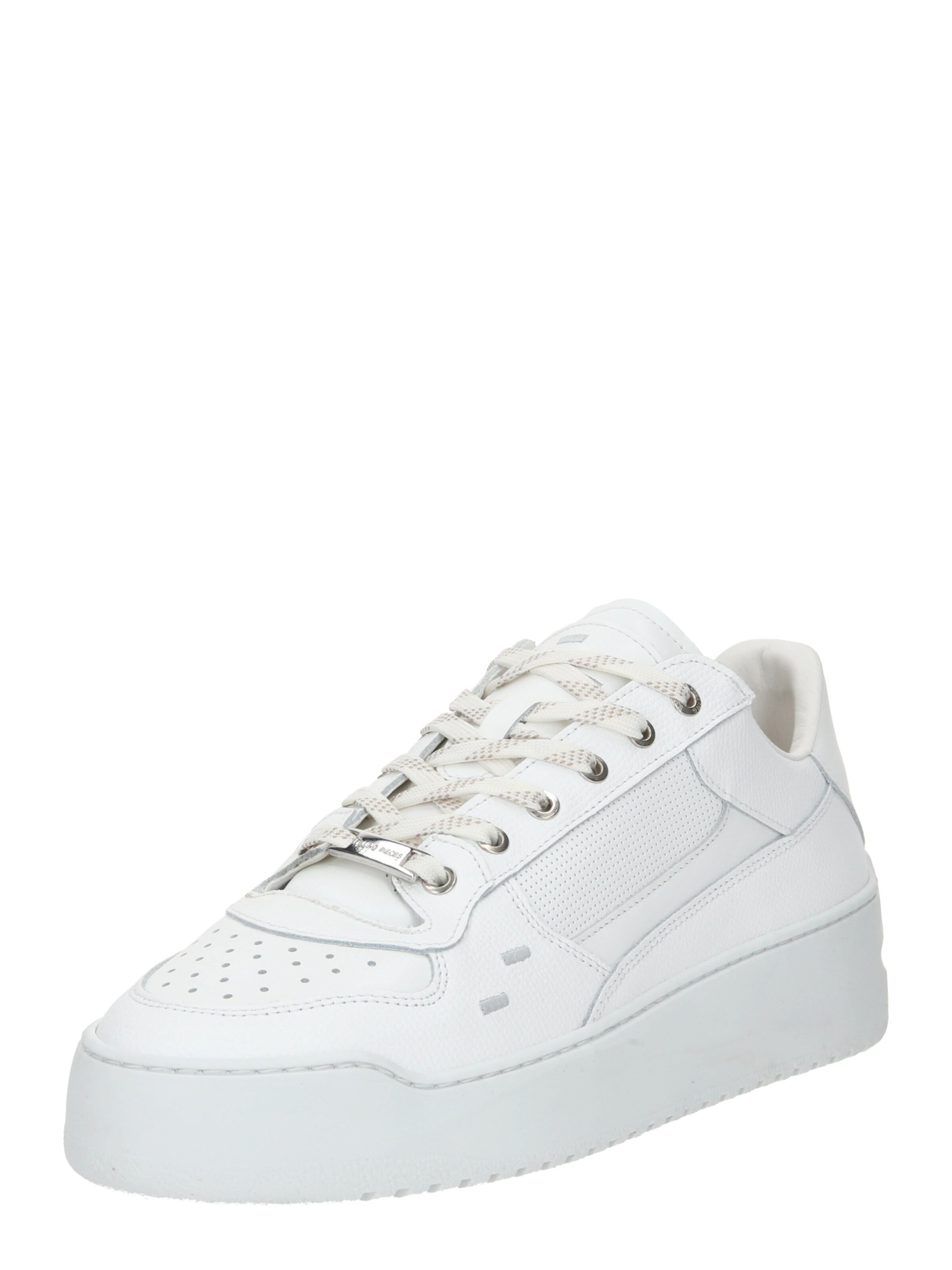 Filling Pieces Platform trainers 'Avenue Crumbs' in White: front