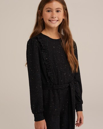 WE Fashion Overall in Black